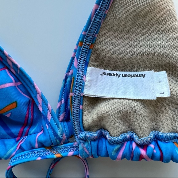 American Apparel Triangle Bikini - Picture 10 of 11